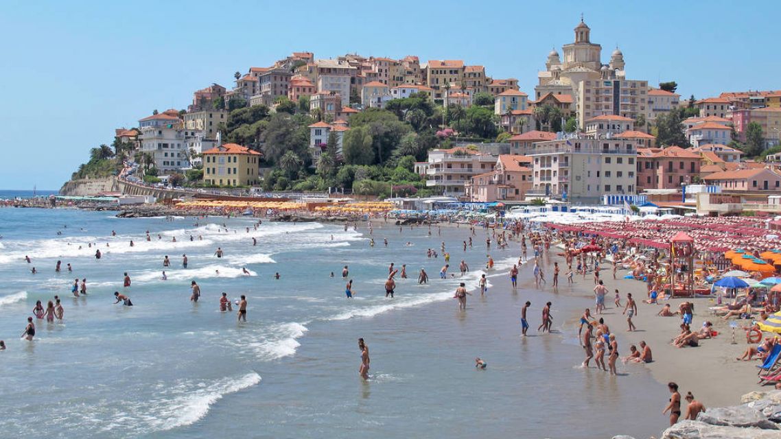 Ligurien-Strand-Imperia