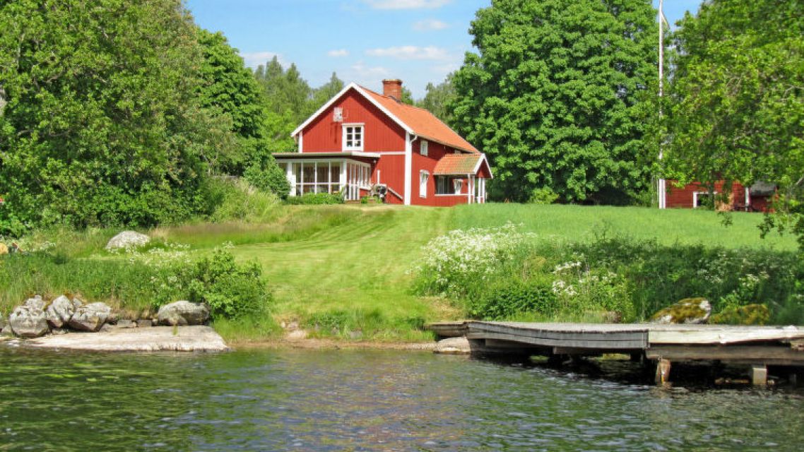 Schweden-Ferienhaus-See