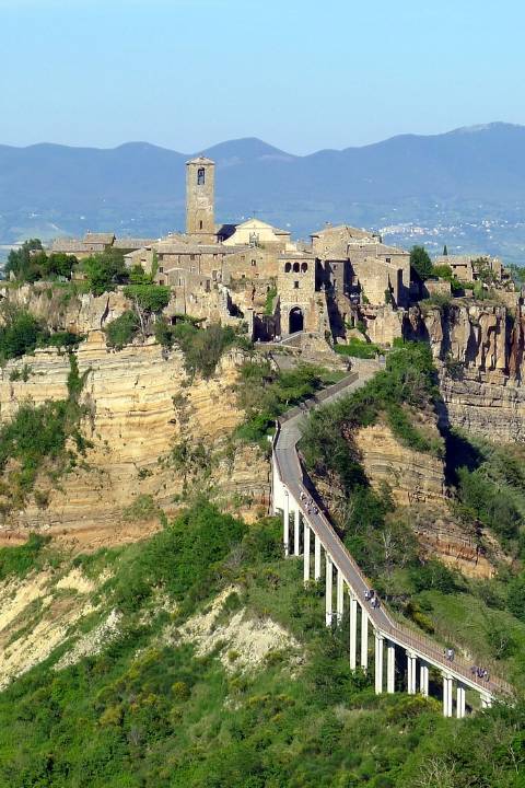 Italen-Civita-Bagnoregio-Latium