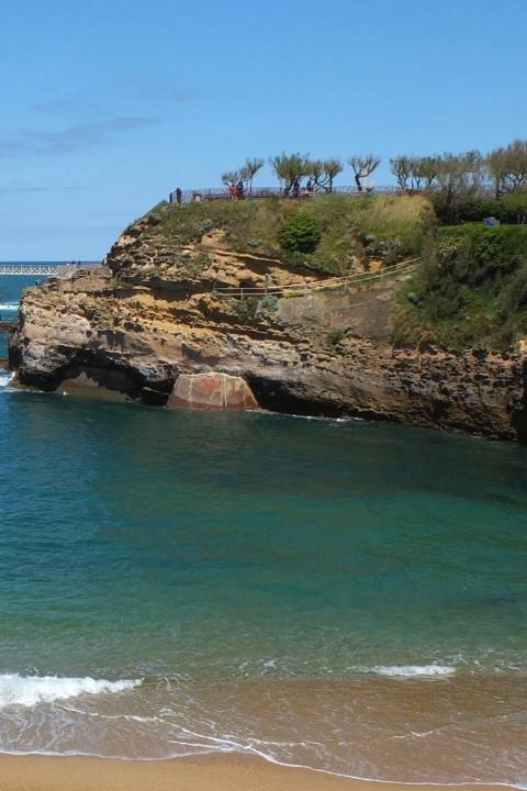 Biaritz-Strand-Atlantik