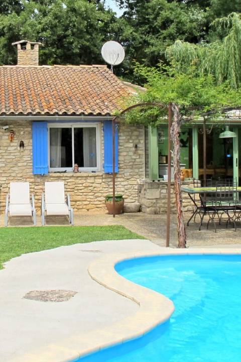 Frankreich-Ferienhaus-Pool